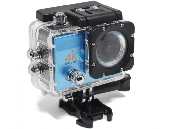 Camera Waterproof 4K Sports Wifi LED