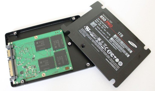 chip nhớ được sử dụng trong ổ cứng SSD