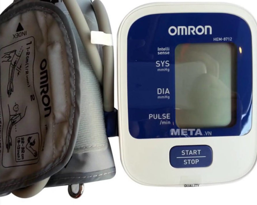 Máy đo huyết áp bắp tay omron hem-8712