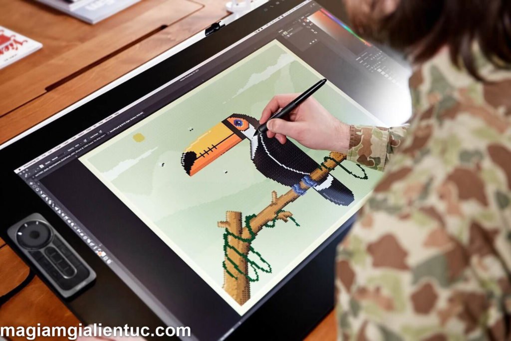 Bảng vẽ điện tử giúp tiếc kiệm giấy cho bé thỏa sức viết vẽ sáng tạo